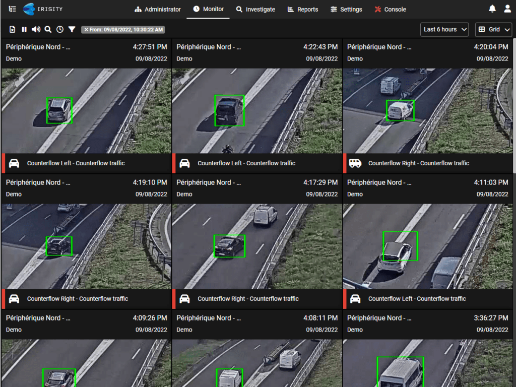Trafik İzleme Sistemi, traffic monitoring