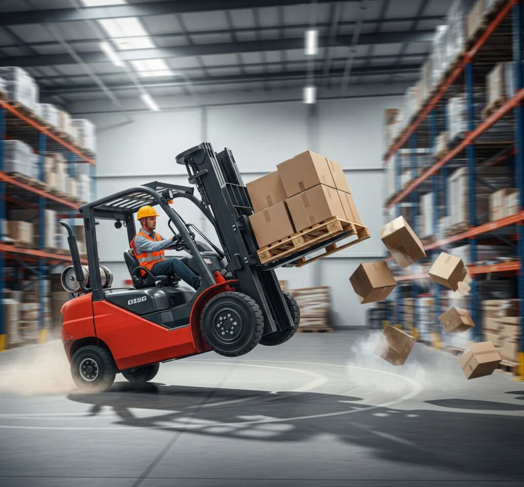 Forklift kazaları, forklift, forklift accidents,
