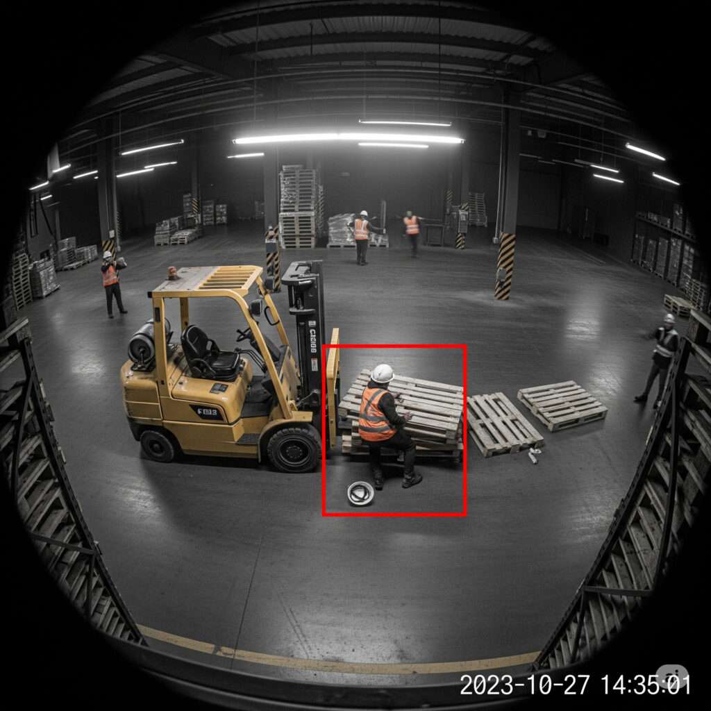 Forklift kazaları, forklift, forklift accidents, workplace safety, video analiz, video analytics, ai for workplace, isg