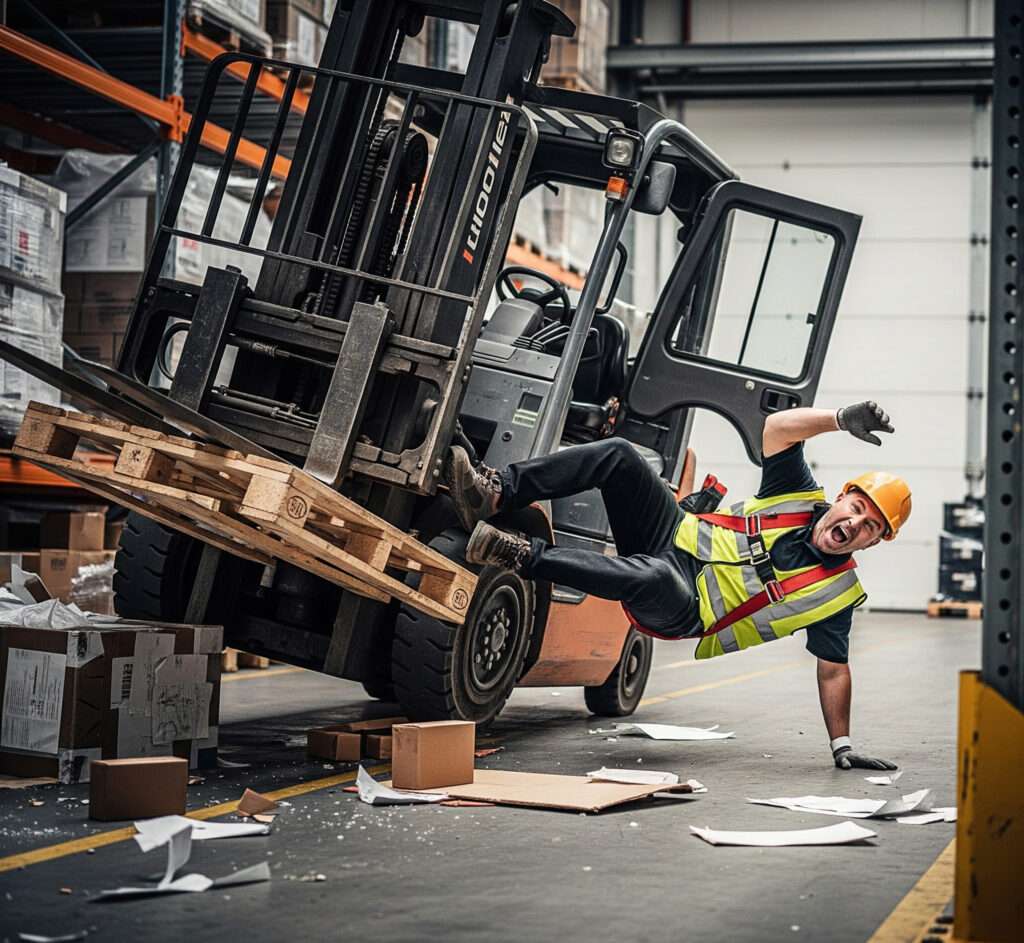 Forklift kazaları, forklift, forklift accidents