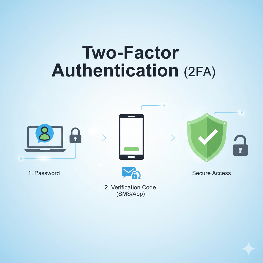 iki faktörlü kimlik doğrulama, two factor authentication, log-in authentication kimlik doğrulama