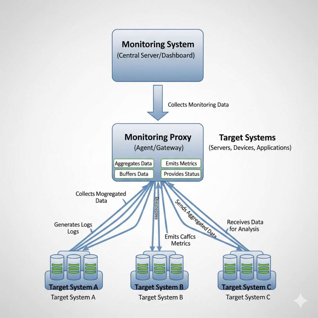 Proxy, proxy nedir, monitoring proxy, monitoring, solarwinds, zabbix, instana, grafana, odya