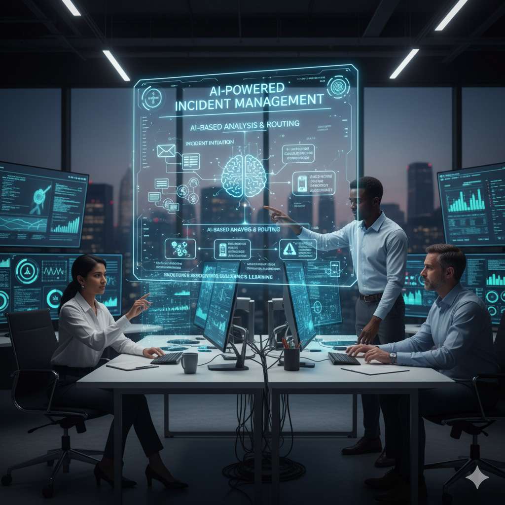 Olay yönetiminde otomasyon, otomasyon, yapay zeka, incident management automation, incident management, incident management ai