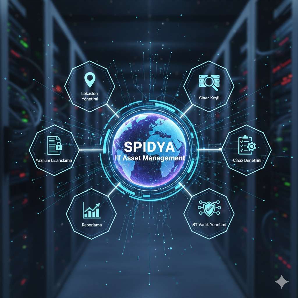 auto network discovery, network discovery, ağ keşfi, ajansız keşif, spidya ITAM, ağ cihazı keşfi, cmdb, configuration management