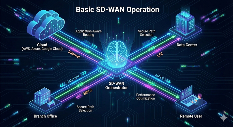 SD-WAN, SD-WAN monitoring