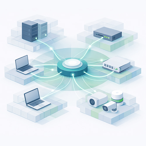Ağ envanteri, network access registy, network inventory, IT asset management, Asset discovery, network assets