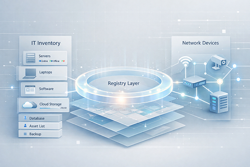 Network access registry, ağ envanteri, network inverntory, network inventory management