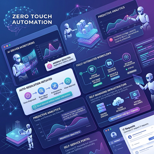 Zero touch automation, sıfır dokunuş otomasyon, otomasyon, automation